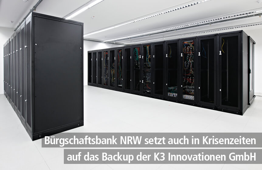 Bürgschaftsbank NRW setzt auch in Krisenzeiten auf das Backup der K3 Innovationen GmbH