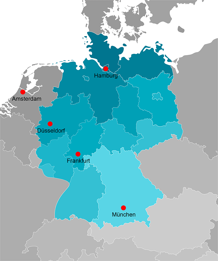 Netzwerk Rechenzentrum Peering Points