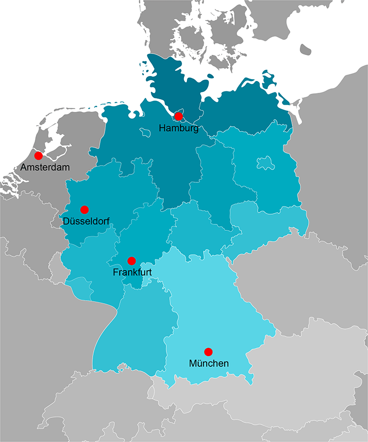 Rechenzentrum Peering Points