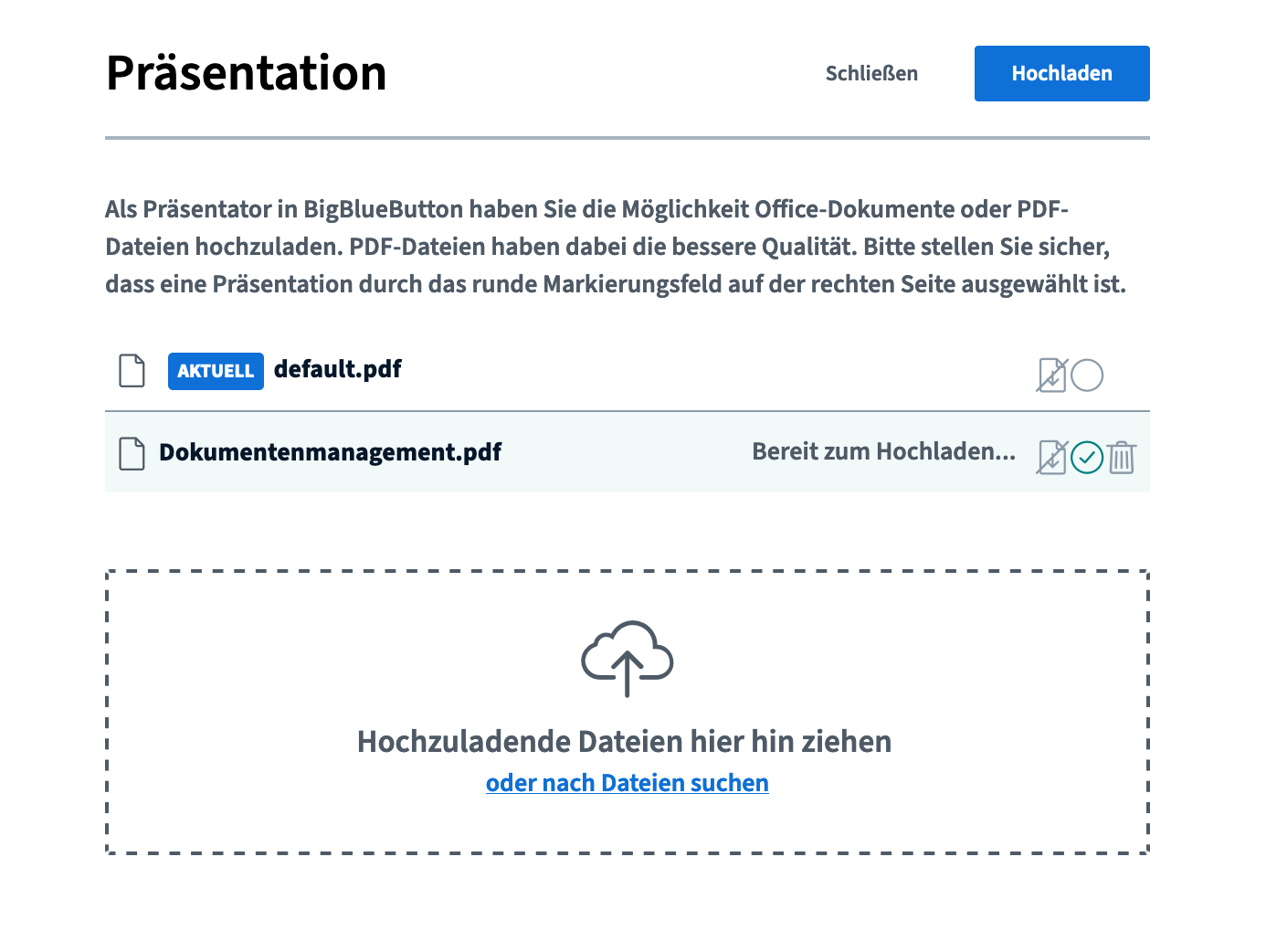Präsentation