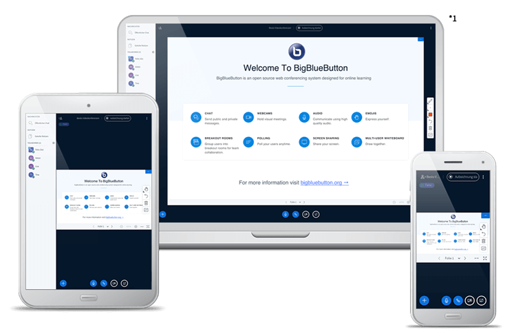 BigBlueButton Webkonferenzsystem
