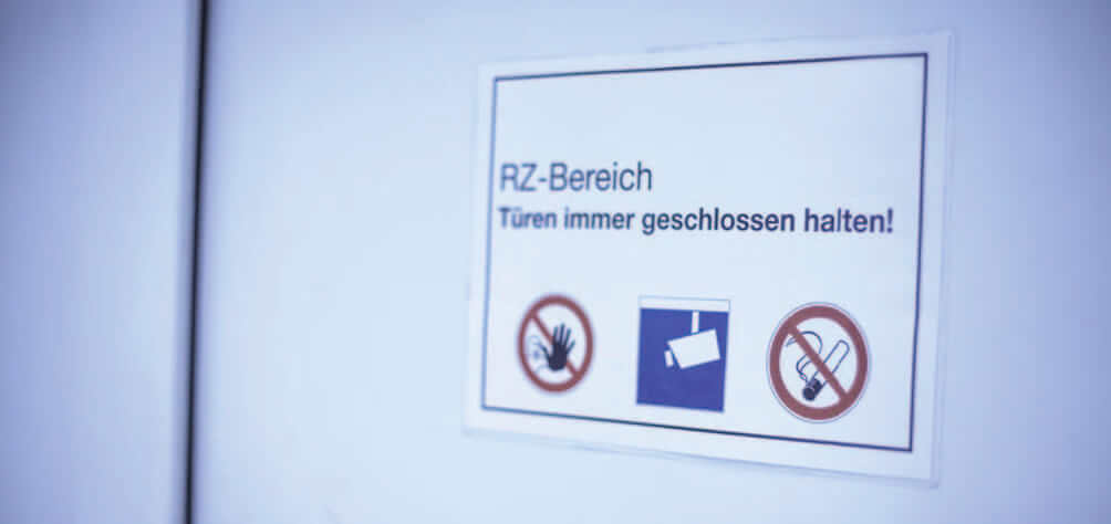 Zertifizierung Zertifizierung Rechenzentrum Datensicherheit Zugangssystem