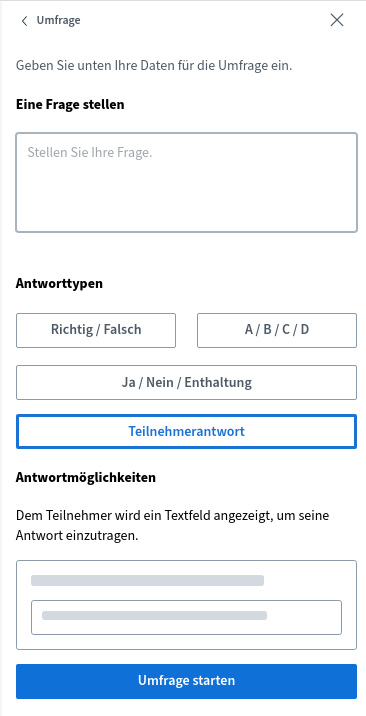 Umfrage BBB