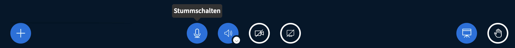 BigBlueButton Toolbar Symbol Mikrofon