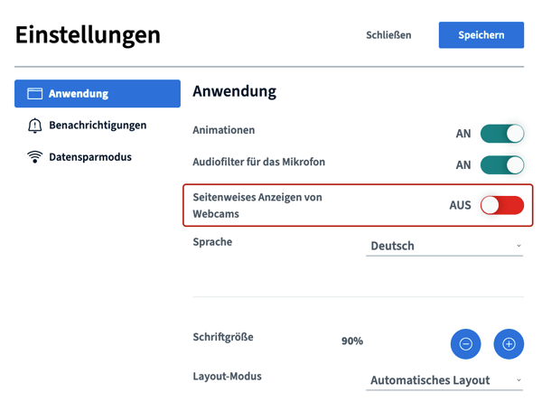 BigBlueButton Teilnehmerrechte
