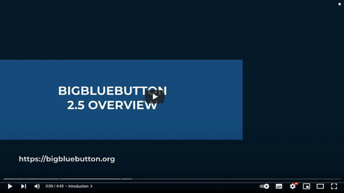 BigBlueButton Release Version 2.5