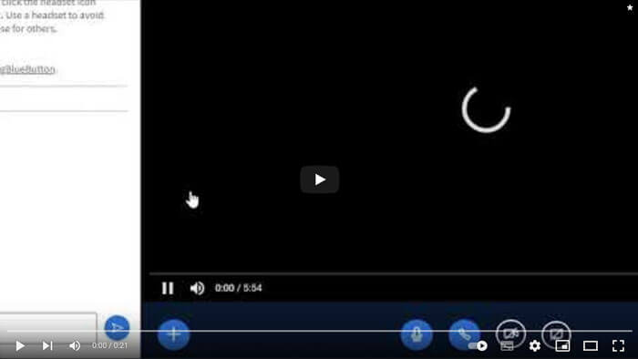 BigBlueButton* Videos BigBlueButton Tutorial Shared YouTube Video