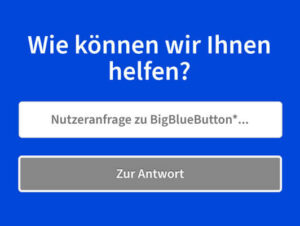 BigBlueButton Blog-Artikel Web-Application