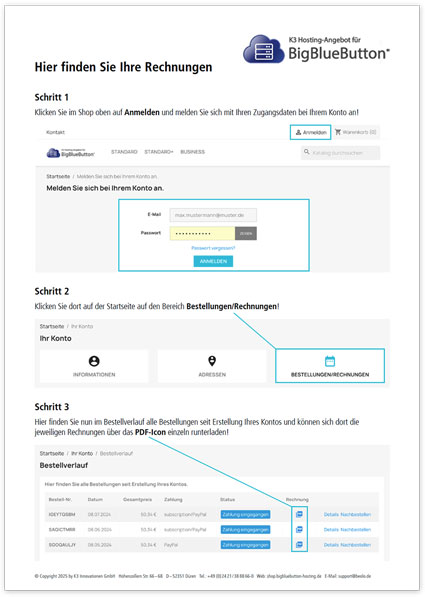 Hilfe / Unterstützung